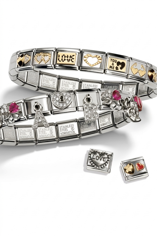 Italian Modular Charm Customize Bracelets