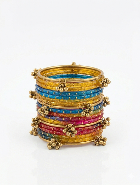 Original Kashimiri Raindrop Bamgles Set