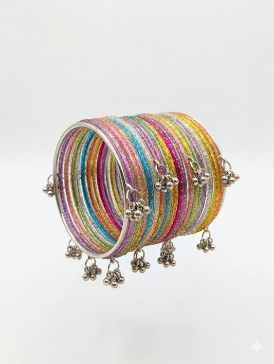 ✨ The Original "Raindrop" Kashmiri Bangle Set ✨