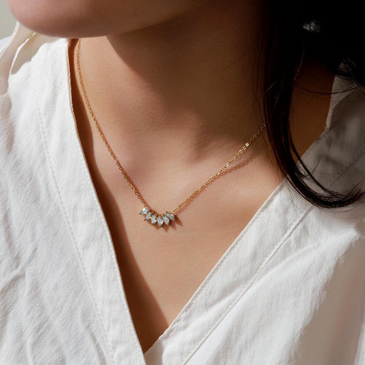 Marquise Crystal Necklace
