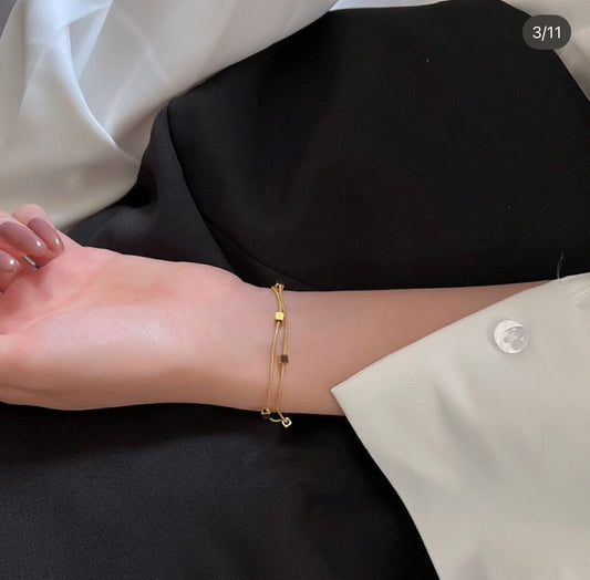 Versace-Inspired Greek Key Handcuff