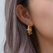 Elegant Dangle Hoop Earrings