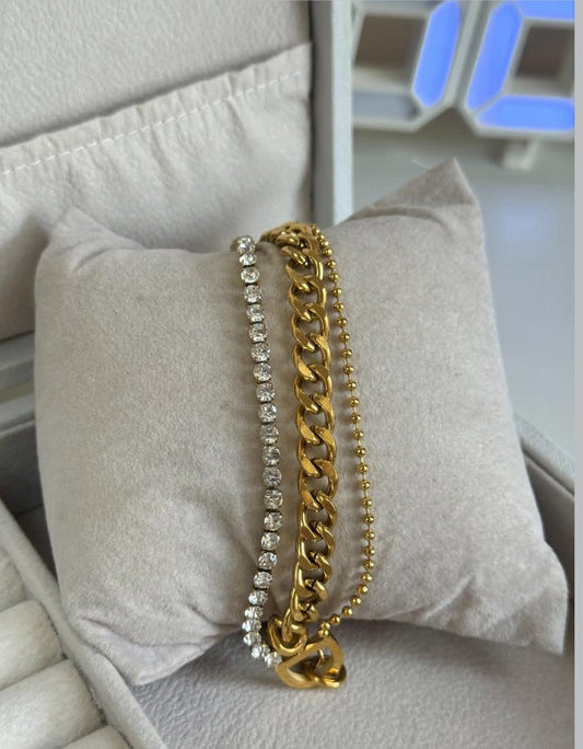 Layered Bracelet Set