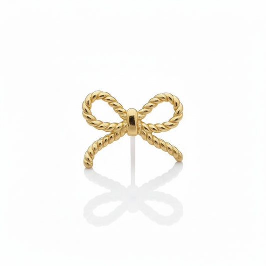 Rope Bow Stud