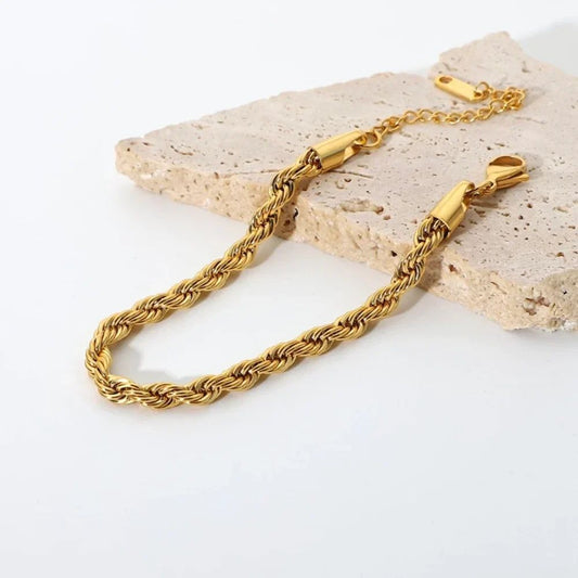 Luxe Rope Chain Statement Bracelet