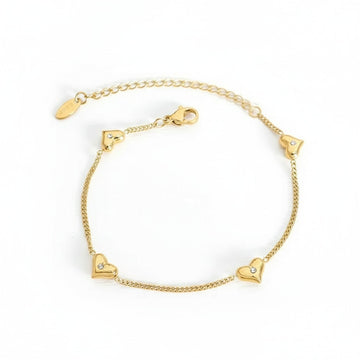 Stainless Heart Bracelet