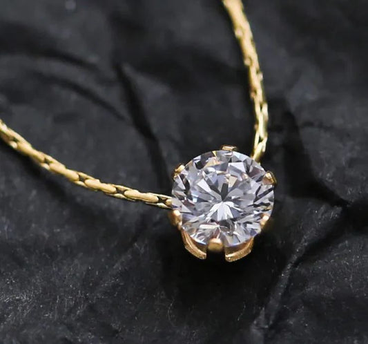 Crystal Snake Chain Necklace