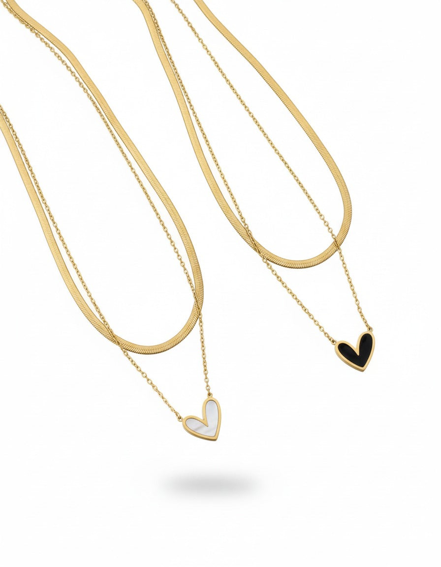 Eternal Heart Pendant Necklace Collection