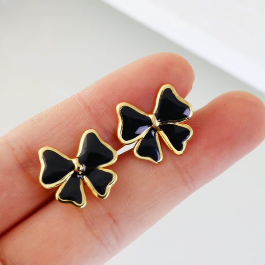 Bow Stud Earrings