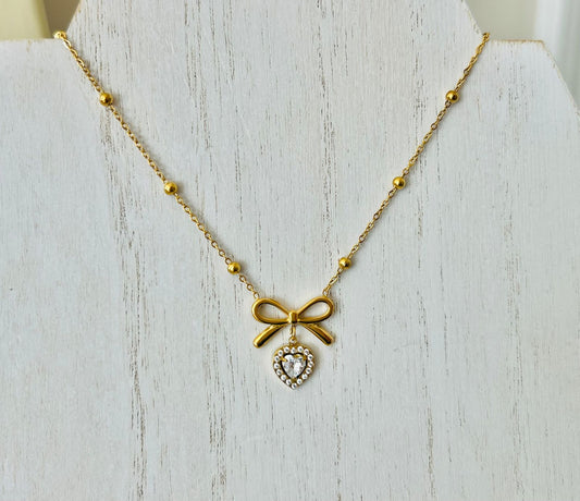 Triple Butterfly Trio Necklace