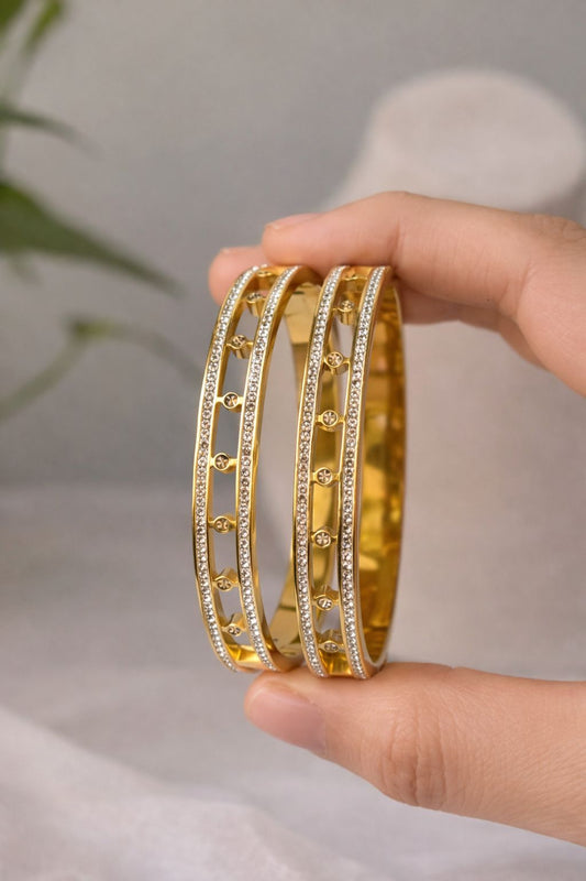 Hollow Cubic Zirconia Luxury Handcuff